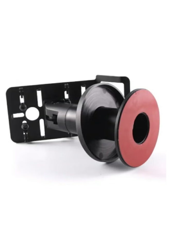 حامل مكتبي قابل للتعديل لأجهزة نقاط البيع (POS) مع قاعدة هاتف مدمجة - أسود - للمطاعم والمحلات - Image 3